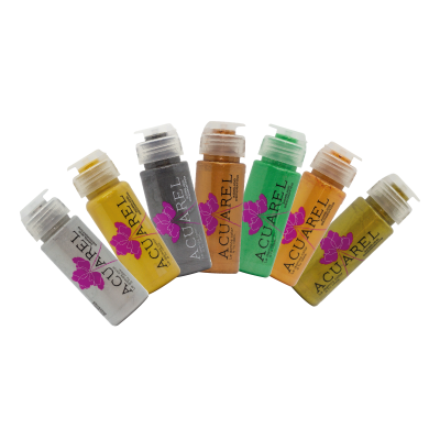 Acrílico Decorativo Colores Metálicos X 60 cc