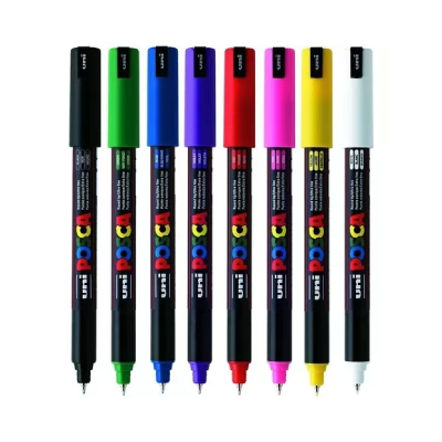 Marcador PC - 1M Estuche X 8 Colores - Imagen 3