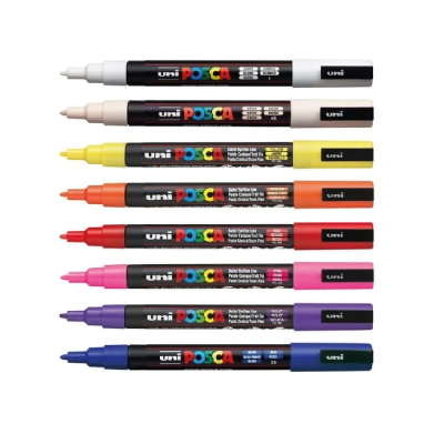 Marcador PC - 3M Estuche X 8 Colores - Imagen 2