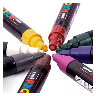 Marcador PC - 5M Dark Estuche X 8 Colores - Imagen 3