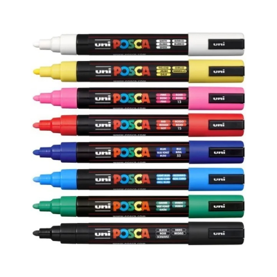 Marcador PC - 5M Estuche X 8 Colores - Imagen 2