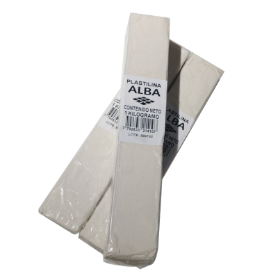 Plastilina Blanca X 1 Kg
