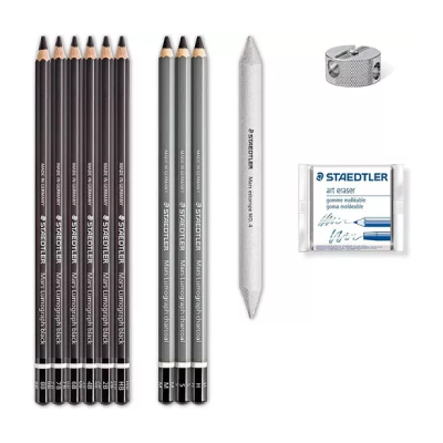 Set Carbonilla Charcoal X 12 Piezas - Imagen 2