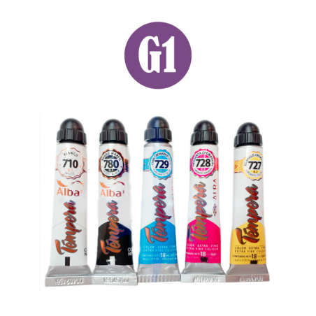 Tempera Profesional G1 X 18 ml