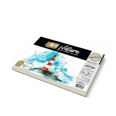 Block Art Nature 35% Algodón 20 Hjs 300 Grs 35 X 50 Cm - Imagen 2