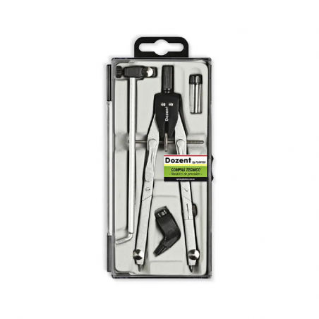 Compás Técnico Metálico De Precisión (19213)