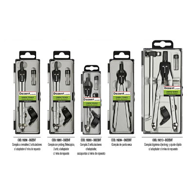 Compás Técnico Metálico De Precisión (19201) - Imagen 3