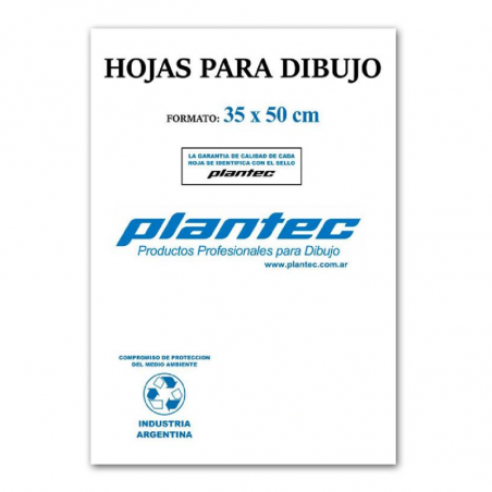 Papel Para Dibujo 10 Hjs 106 Grs 35 X 50 Cm