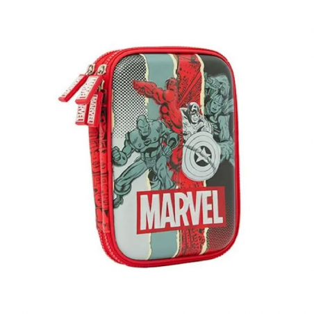 Cartuchera Doble Eva Marvel