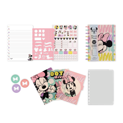 Cuaderno Inteligente A Discos Minnie Mouse 80 Hjs 90 Grs Carta - Imagen 3