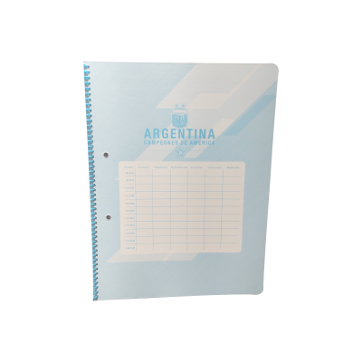 Cuaderno Universitario Rayado AFA Selección 80 Hjs 70 Grs A4 - Imagen 3