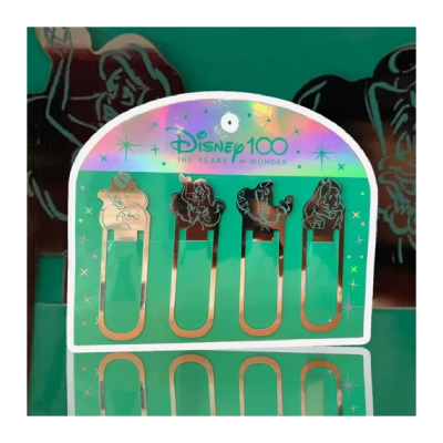 Metallic Bookmarks Disney 100 Años X 4 Unidades - Imagen 3
