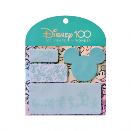 Set De Notas Adhesivas Disney 100 Años X 4 Block