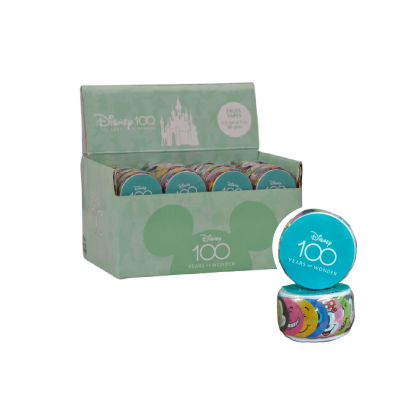 Cinta Washi Tape Stickers Redondos Disney 100 Años