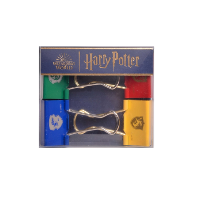 Binder Clips Harry Potter 32 Mm X 4 Unidades