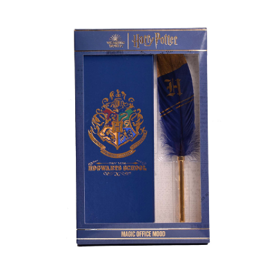 Set Cuaderno Y Pluma Harry Potter