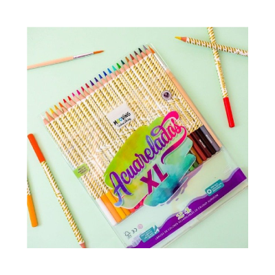 Lápices Acuarelables X 24 Colores - Imagen 2