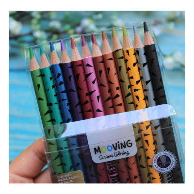 Lápices Metalizados Hey Metal X 12 Colores - Imagen 3