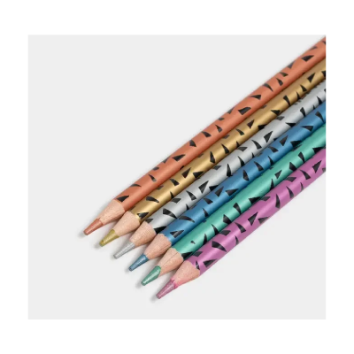 Lápices Metalizados Hey Metal X 6 Colores - Imagen 2