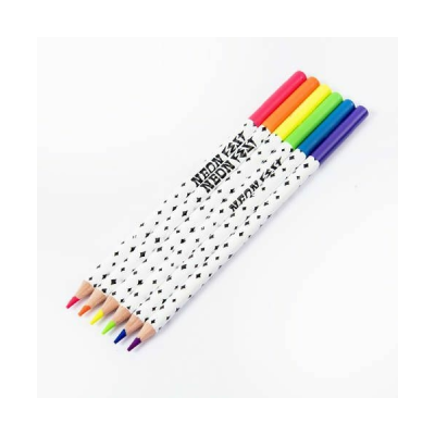 Lápices Neón Fest X 6 Colores - Imagen 2