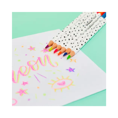 Lápices Neón Fest X 6 Colores - Imagen 3