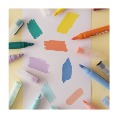 Marcador Acrílico Acrylic Mode (S) X 10 Colores - Imagen 3