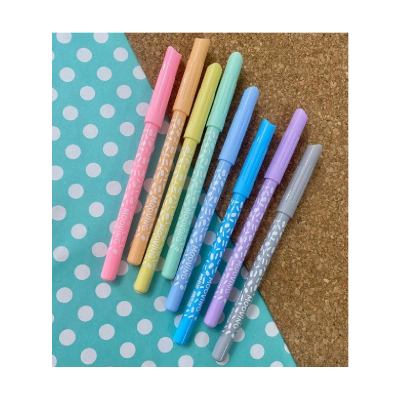 Marcador 100% Pastel 100% Pasión X 8 Colores - Imagen 3