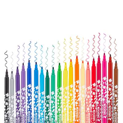 Marcador 100% Color 100% Pasión  X 10 Colores - Imagen 2