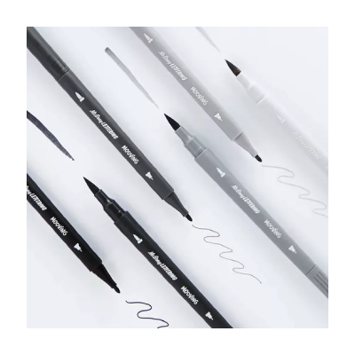 Marcador Mr. Gray Doble Punta Lettering X 6 Unidades - Imagen 3