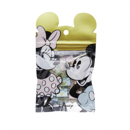 Binder Clips Minnie & Mickey 19 Mm X 12 Unidades