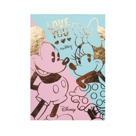 Block De Notas Minnie & Mickey 120 Hjs 12,5 X 17,5 Cm