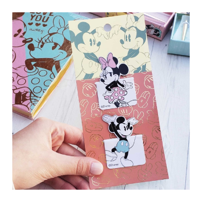 Magnetic Bookmarks Minnie & Mickey X 2 Unidades - Imagen 2