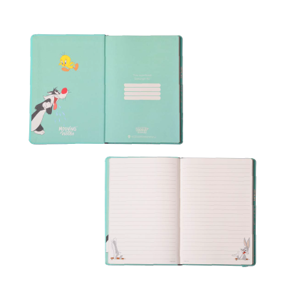 Mooving Notes Tapa Dura Looney Tunes 96 Hjs 90 Grs A5 - Imagen 2