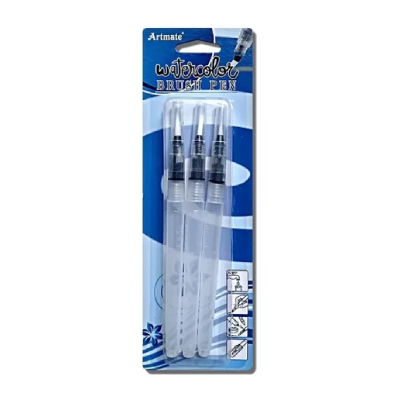 Set Pincel Waterbrush Recargable  X 3 Unidades