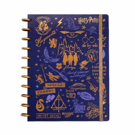 Cuaderno Inteligente A Discos Harry Potter 80 Hjs 90 Grs Carta