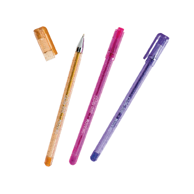 Roller Silky Glitter Tinta Gel X 5 Colores - Imagen 2