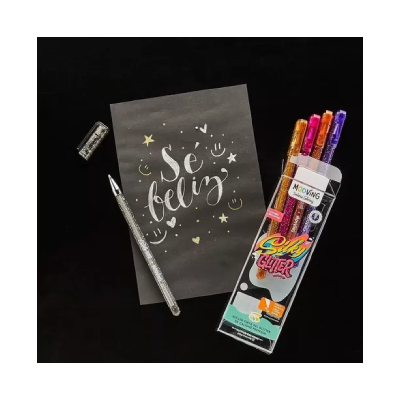 Roller Silky Glitter Tinta Gel X 5 Colores - Imagen 3