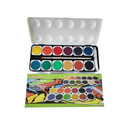 Set Acuarela X 24 Pastillas