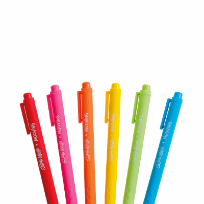 Roller Silky Magic Tinta Gel Retráctil X 6 Colores - Imagen 2