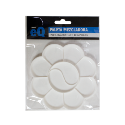 Paleta Mezcladora Flor 10 Cavidades
