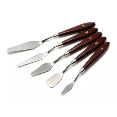 Set Espátulas Metálicas X 5 Unidades - Imagen 2