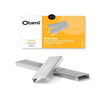 Broches Para Abrochadora N° 10 X 100 Unidades - Imagen 2