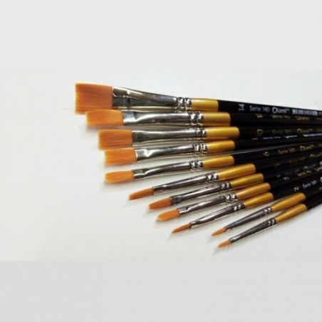 Pincel Chato Serie 140