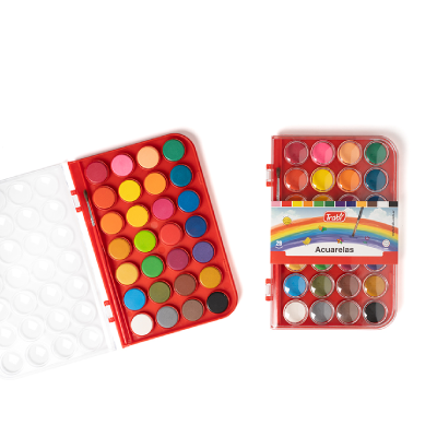 Acuarelas Estuche Rigido X 28 Unidades - Imagen 2