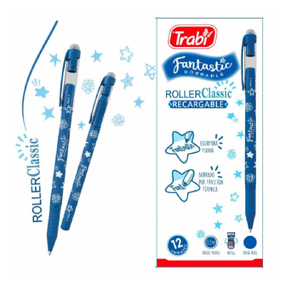 Bolígrafo Borrable Fantastic Classic 0.7 mm Azul - Imagen 2