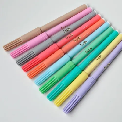Marcador Junior X 10 Colores Pastel - Imagen 2