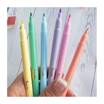 Marcador Junior X 10 Colores Pastel - Imagen 3