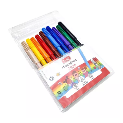 Marcador Junior X 10 Colores Surtidos - Imagen 2