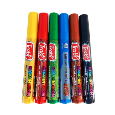Marcador Megapinturon X 6 Colores - Imagen 2