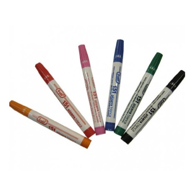 Marcador Para Pizarra 151 X 6 Colores - Imagen 3